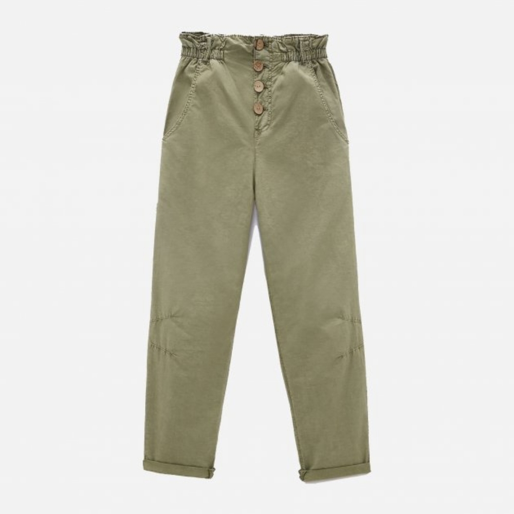 Zara paperbag high rise pants